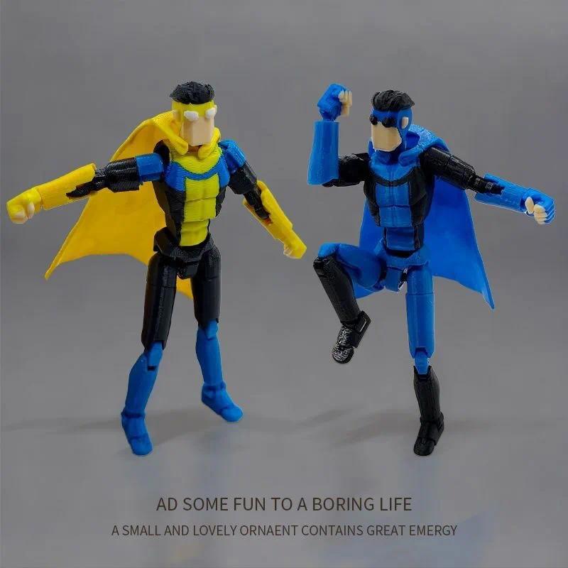 Invincible Mark Lucky 13 Multi Joint Movable Action Figure Diy Assembled Collectible Toy For Adult Holiday Surprise Gift