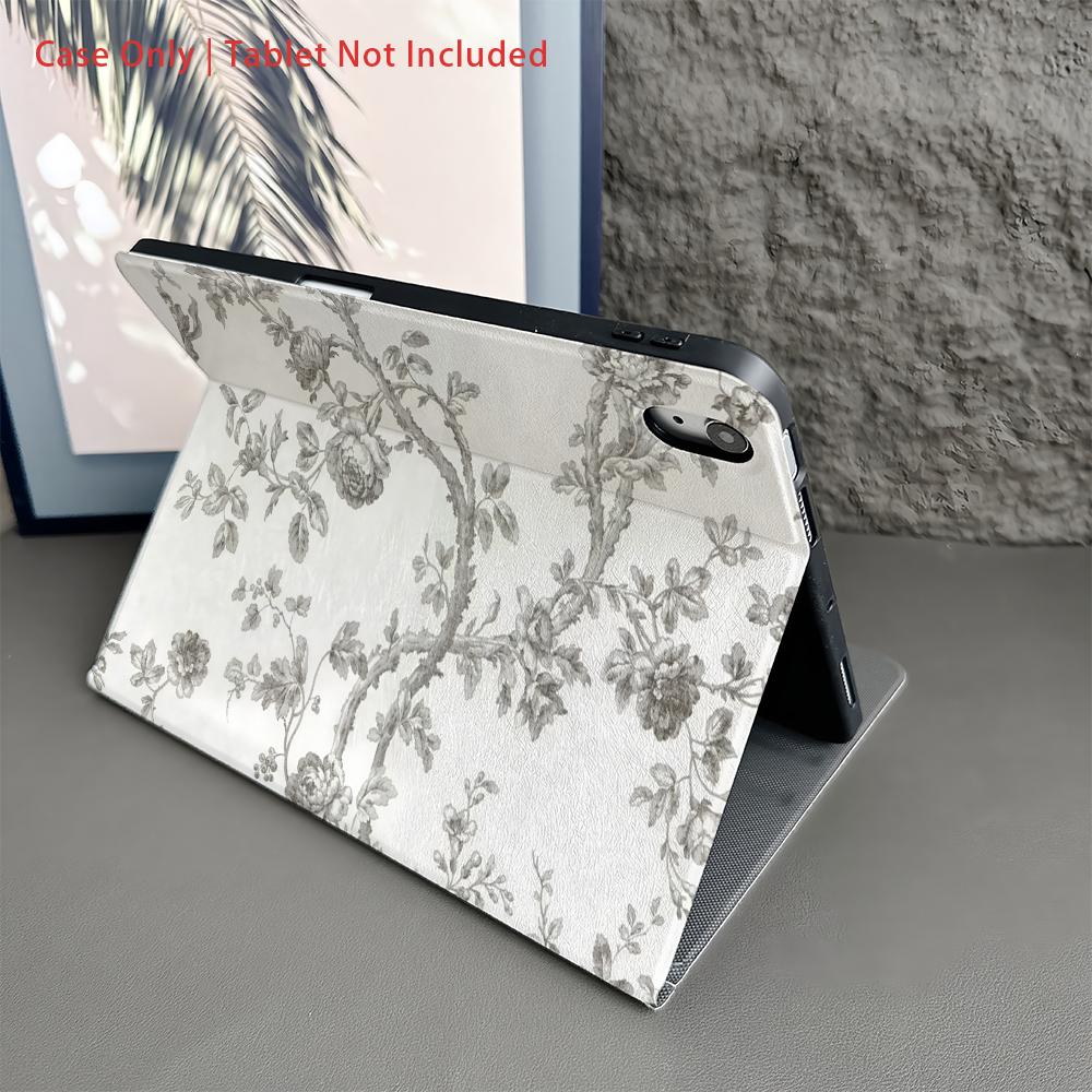 Case for ipad,A book-style tablet case compatible with ipad 10th generation,for iPad Air(M2)/for iPad Pro(M4)/air4/5/6/pro10.5/2022/2021/2024/12.9/mini7/2019/,air m3/a16 2025, Leaf Print Cover