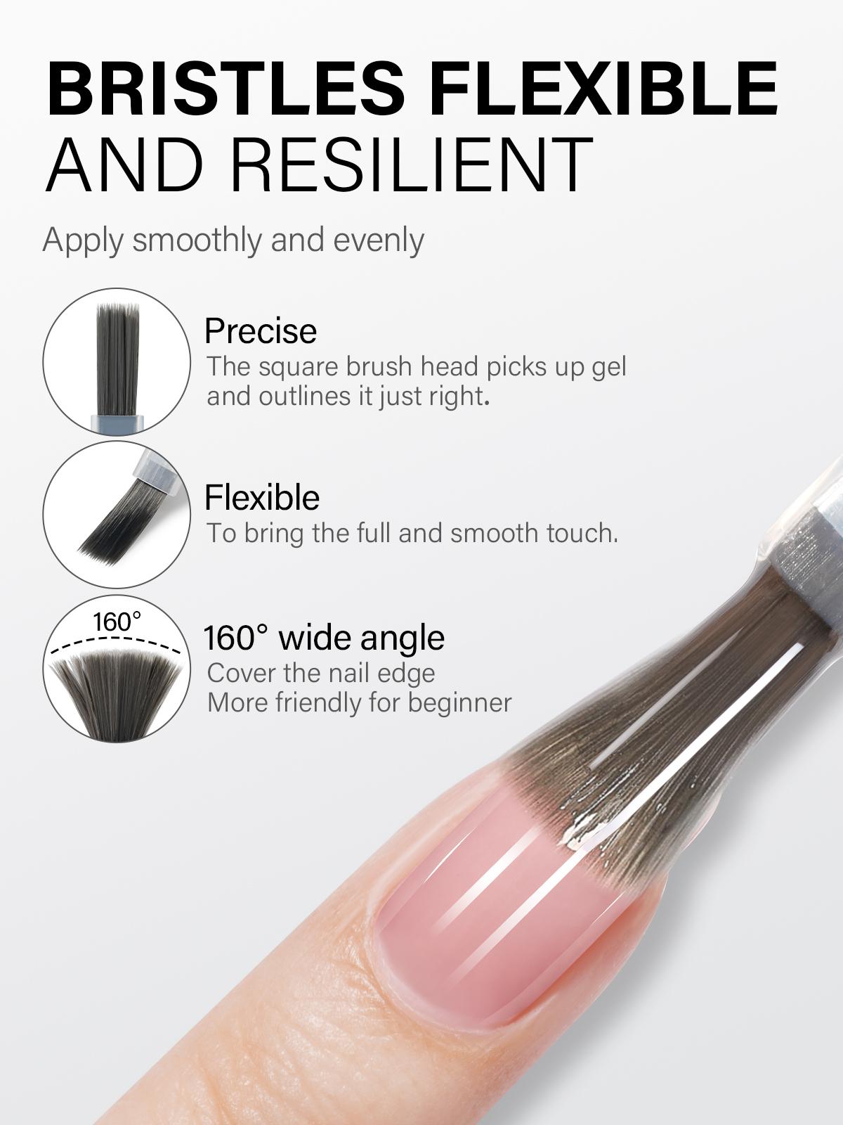 Aillsa 5 Pre-colored Almond Press on Nails Set 140Pcs in 14 Sizes, 4 Timers Setting UV Lght with Auto Sensor, Base and Top Coat,  gel x nail Tip Nails Extension for Easy DIY Nail Art  Christmas Gifts for Girls Nail Care Acrylics Manicure