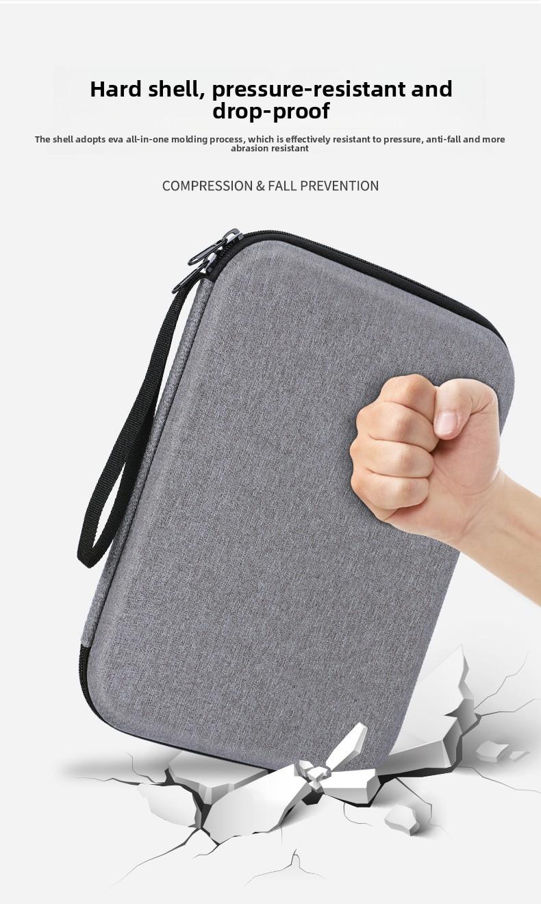 EVA Hard Shell Tablet Case for Microsoft Surface Pro 7 8 9 X, 12.9" Sleeve Bag with Handle, Shockproof Carrying Storage Pouch for Surface Go, Laptop Sleeve for Business/Travel