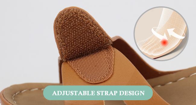 Ortho rest Women Walking Platform Sandals witth Arch Support  Casual Comfortable Flat Elegant Sandal