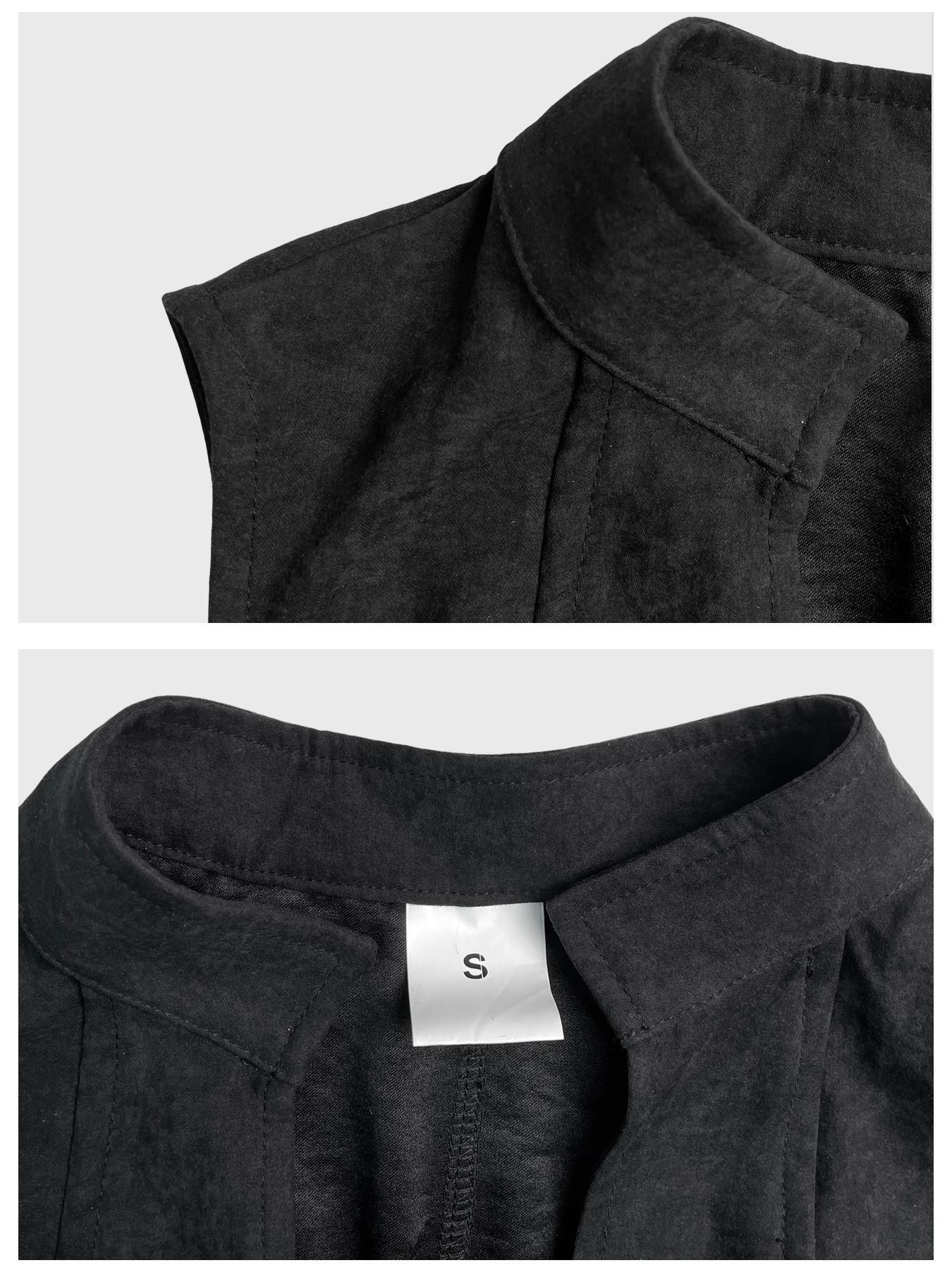 This  Velvet Vest is Western Grunge Perfect Double-Breasted Corset Top