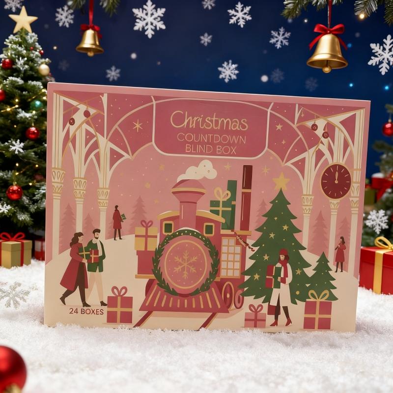 TikTok hit product - Christmas makeup set. Makeup Palette Set. Hydrating and moisturizing skincare makeup. Multiple combinations. Gift idea for surprise gifts. The best gift for girls.