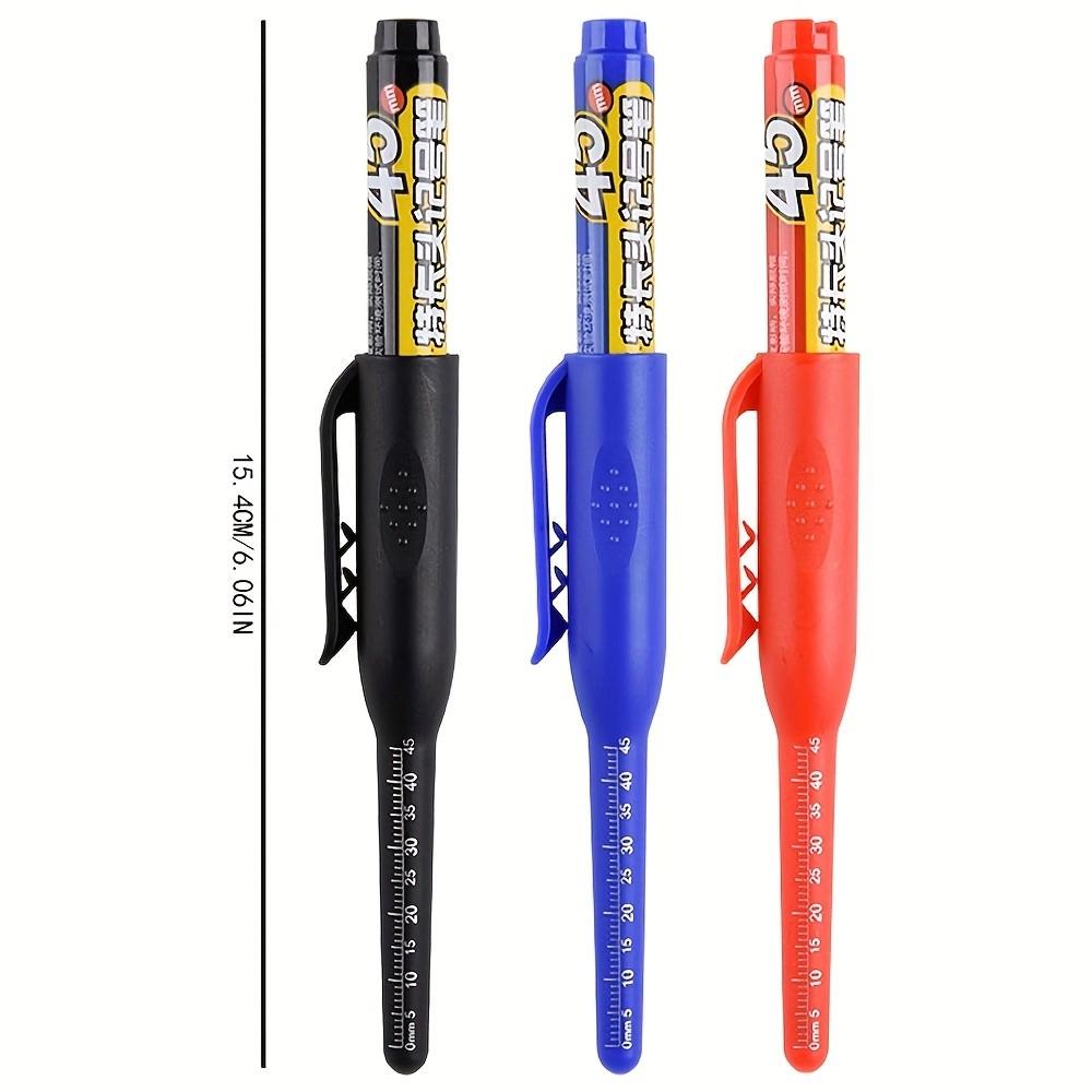 Long Head Marker Pen Set, Multiple Color Inks, Ideal for DIY Crafts, Woodworking, Bathroom Decor, Durable Design, Random Colors