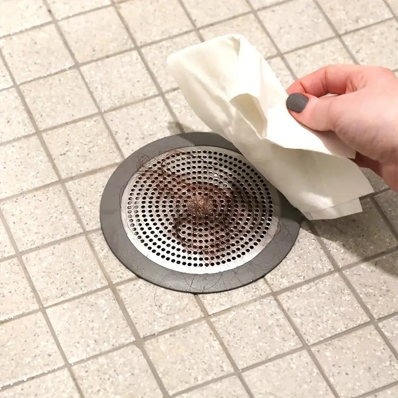 Shower Drain Hair Catcher, Stainless Steel Floor Drain Catches, Floor Drain Strainers, Bathroom Accessories, Home Essentials