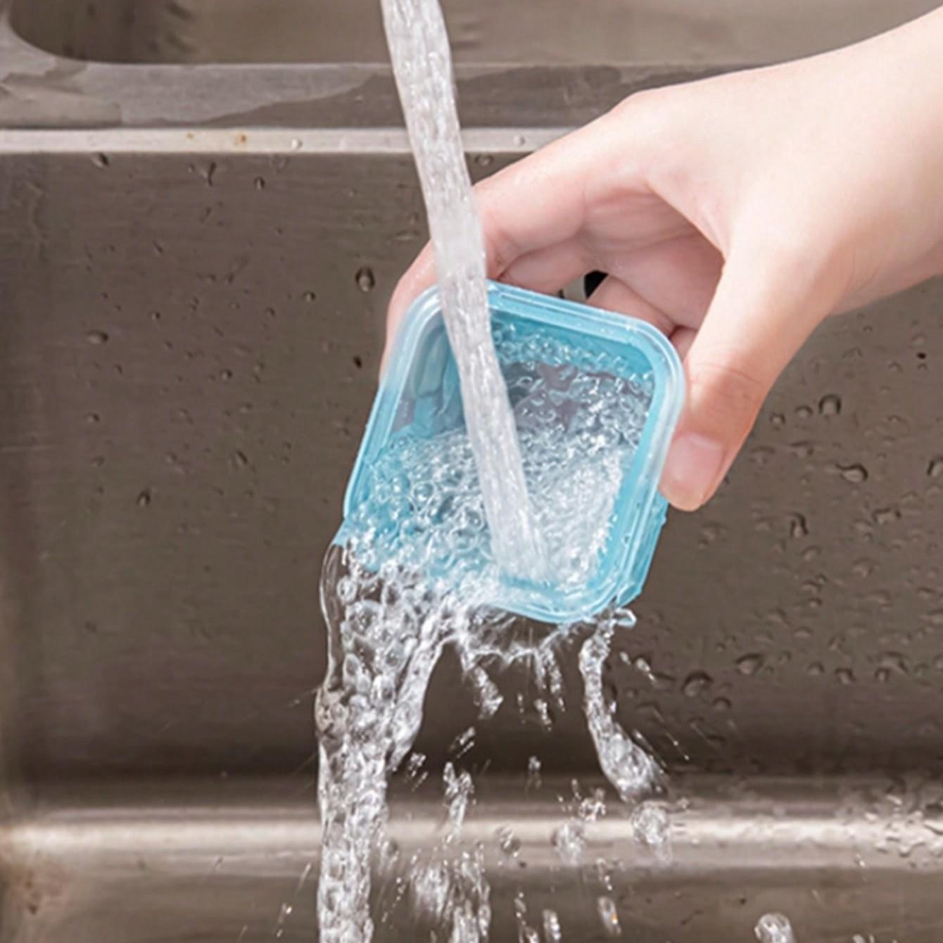 1/6pcs Mini Food Storage Box Set, Kitchen Lunch Box, Refrigerator Sealed Box, Rectangular Plastic Seal Container, Small Food Container