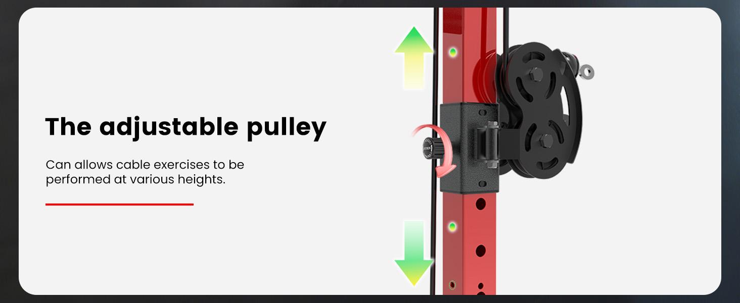 Pooboo Pull Up Bar Power Tower Dip Station,Cable Machine-Integrated 450LBS Multi-Function Adjustable Height Fitness Strength Training Equipment for Home Gym Strength Training Equipment Pooboo Pull Up Bar Power Tower Dip Station,Cable Machine-Integrated 450LBS Multi-Function Adjustable Height Fitness Strength Training Equipment for Home Gym Strength Training Equipment