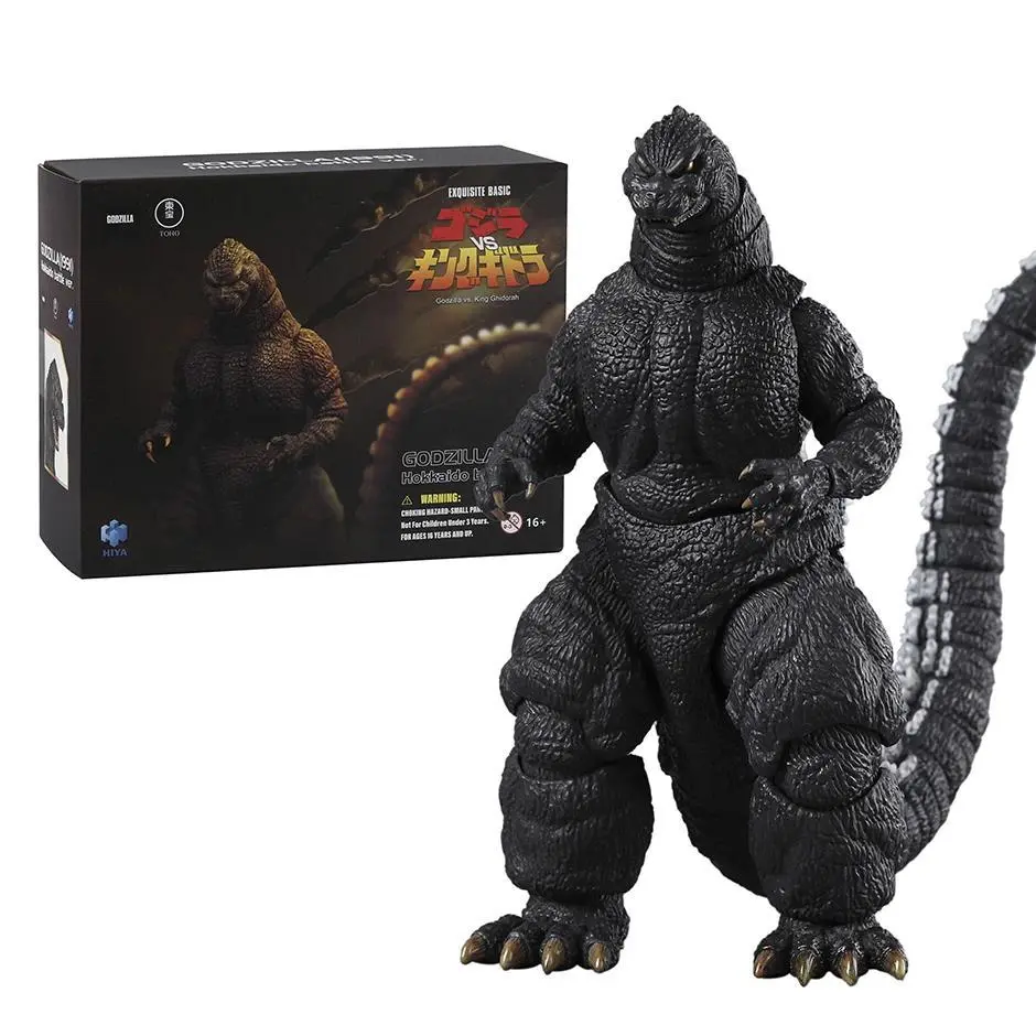 HIYA Exquisite Basic Series None Scale 7 Inch Godzilla vs. King Ghidorah Godzilla Hokkaido Ver. Action Figure