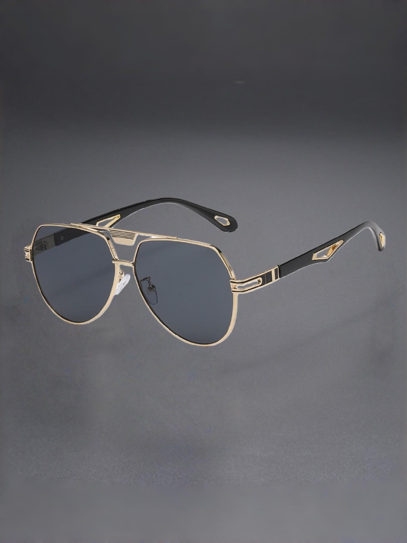 Vintage Fashion Trendy Unisex Sunglasses, Durable Metal Frame, Ultra-Light Decorative Lenses, Perfect for Work and Daily Use