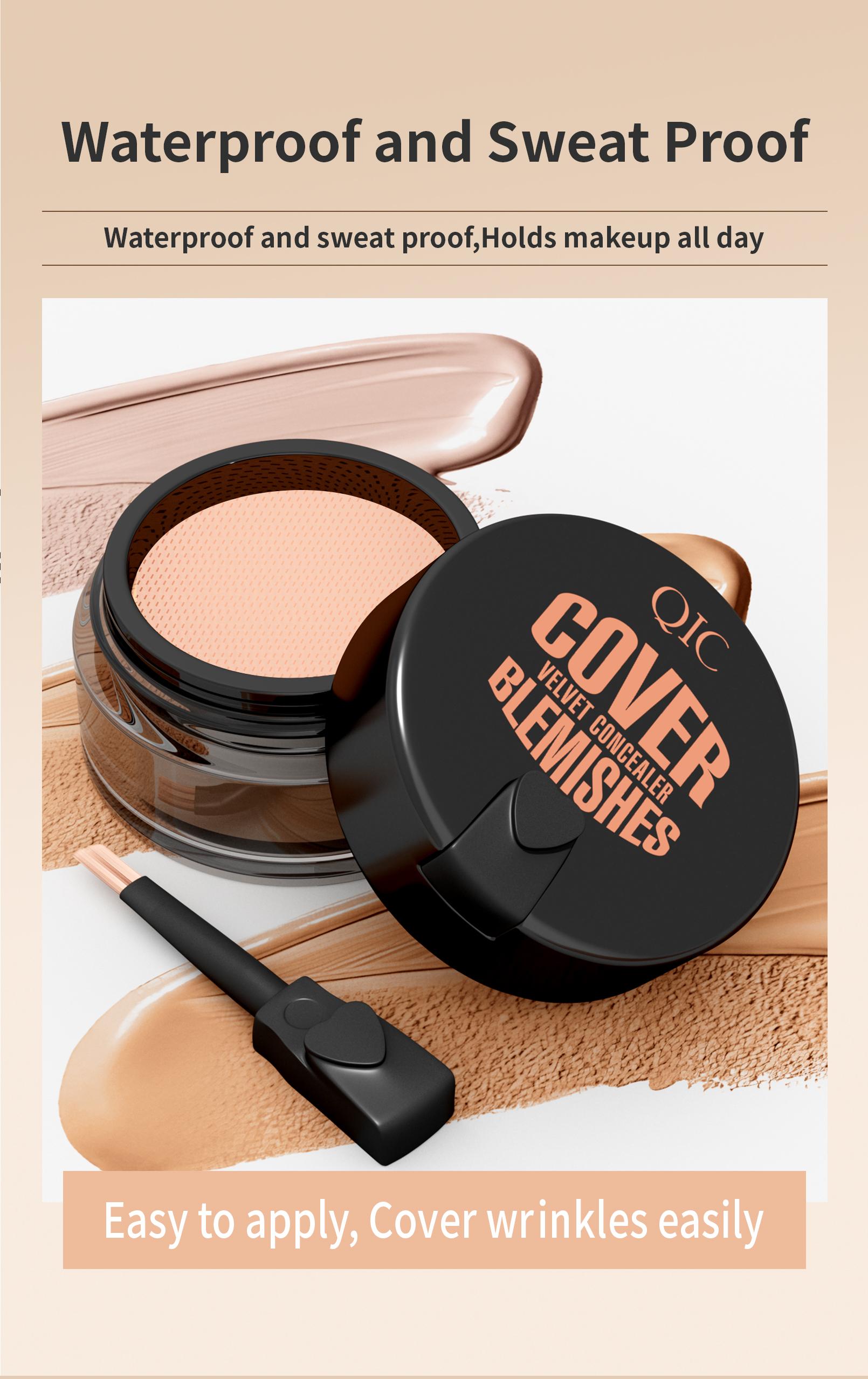 3-tone concealer, concealer, contouring concealer, facial concealer, dark circle concealer, blemish and acne scar concealer, high-coverage concealer, waterproof concealer, long-lasting concealer