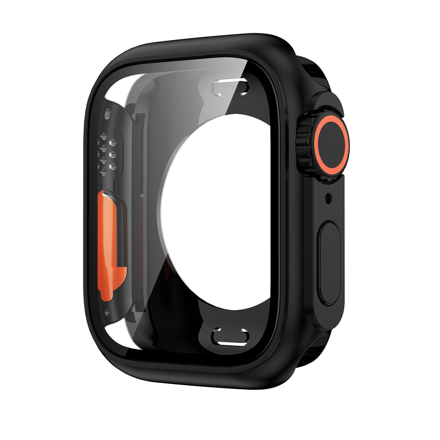Shockproof Apple Watch Protective Case – Full Coverage Screen Protector (40–45mm)