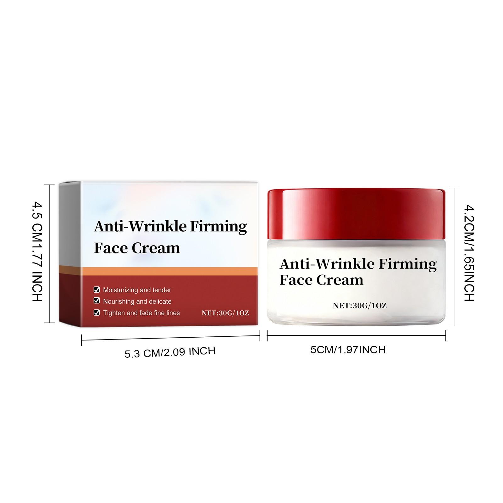 Moisturizing Face Cream, Hydrating Facial Care, Smooths Skin Texture, Enhances Elasticity, Clearer Lines, Soft & Silky Application