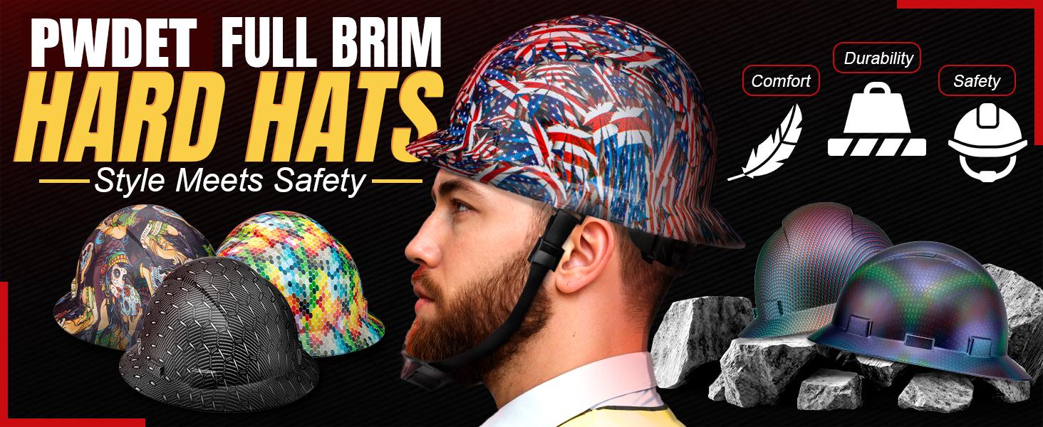 Handcrafted carbon fiber safety helmet - suitable for blue-collar workers