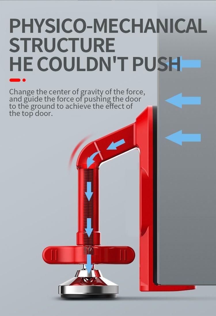 Door Stopper Anti-Theft Door Holder, Hotel Travel Safety Device, Home Security Door Blocker, Self-Defense Tool, Prevent Collision