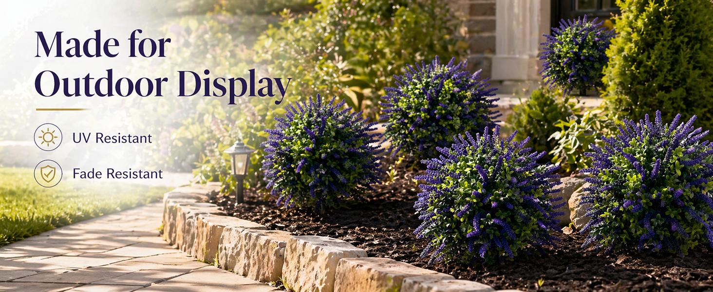 Artificial Topiary and Boxwood Topiary Set of 2 - 23.6" H x 17.7" W UV Resistant Faux Greenery Balls with 7.8" Ground Stakes, Planter Insert Urn Filler for Front Door, Porch, Entryway Artificial Topiary and Boxwood Topiary Set of 2 - 23.6" H x 17.7" W UV Resistant Faux Greenery Balls with 7.8" Ground Stakes, Planter Insert Urn Filler for Front Door, Porch, Entryway