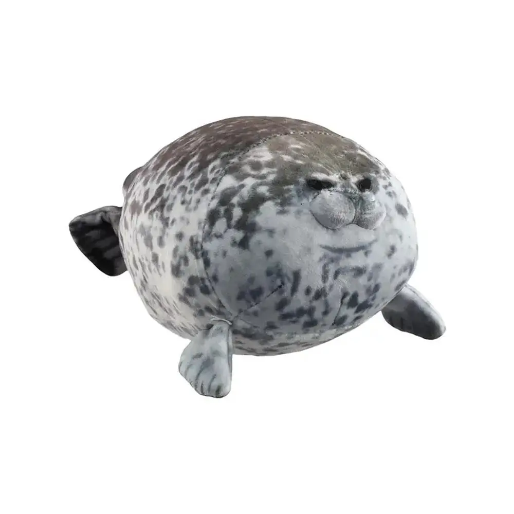 Durable Soft Fluffy Stuffed Fat Seal Toy, 20-30cm Unisex Stuffed Animal Gift, Soft Cuddly Gift for 10-12 Years Olds, Comfortable Sleeping Pillow Cushion, Adorable Home Decor