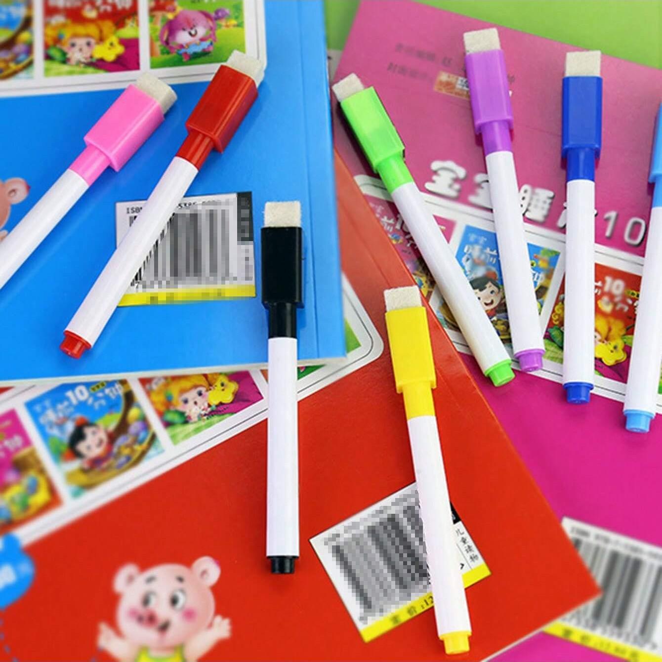 50-Piece Dry Erase Pen Set with Rubber Caps, Mini Whiteboard & Blackboard Pens, Lightweight, No Power Needed, Ideal for Office & Classroom Use