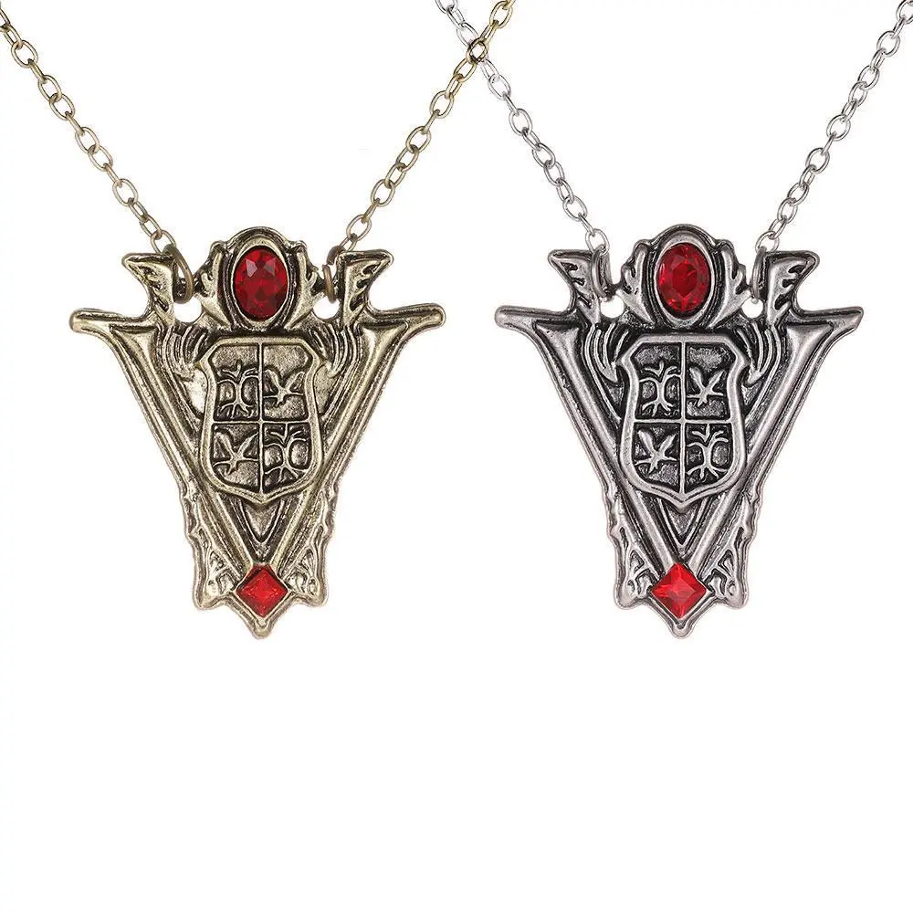 Women Girls' Twilight New Moon Peaks Tower Pendant Necklace - HEYu Movie Inspired Chain Jewelry Necklaces, Fashion Costume Accessory Gift Ideas