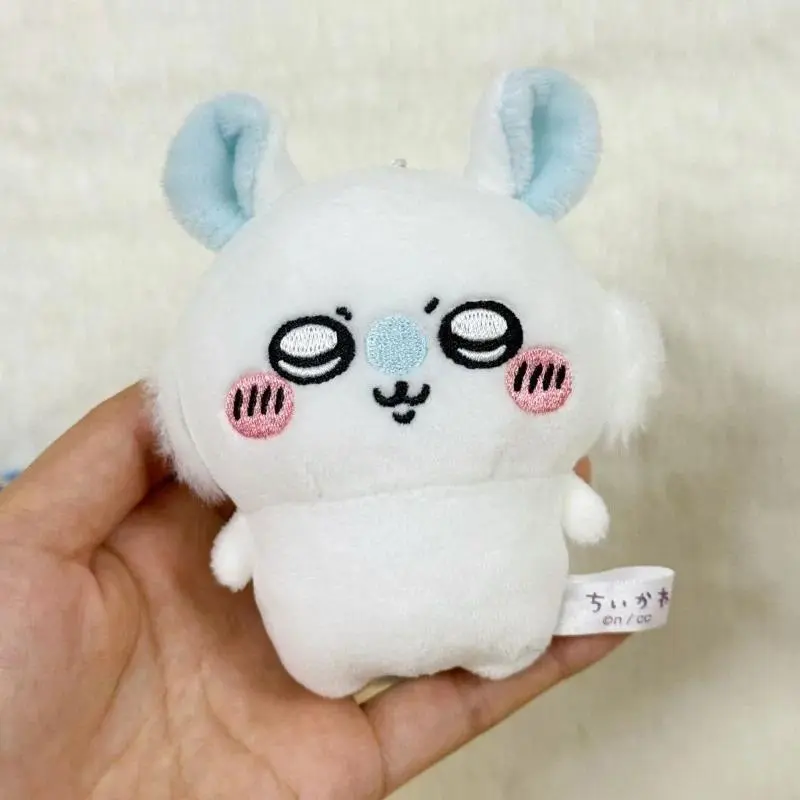 Kawaii Chiikawa Hachiware Momonga Miniature Plush Dolls Keychain Charms Cute Anime Cartoon 2026 Collectible Gift Idea Sweetness