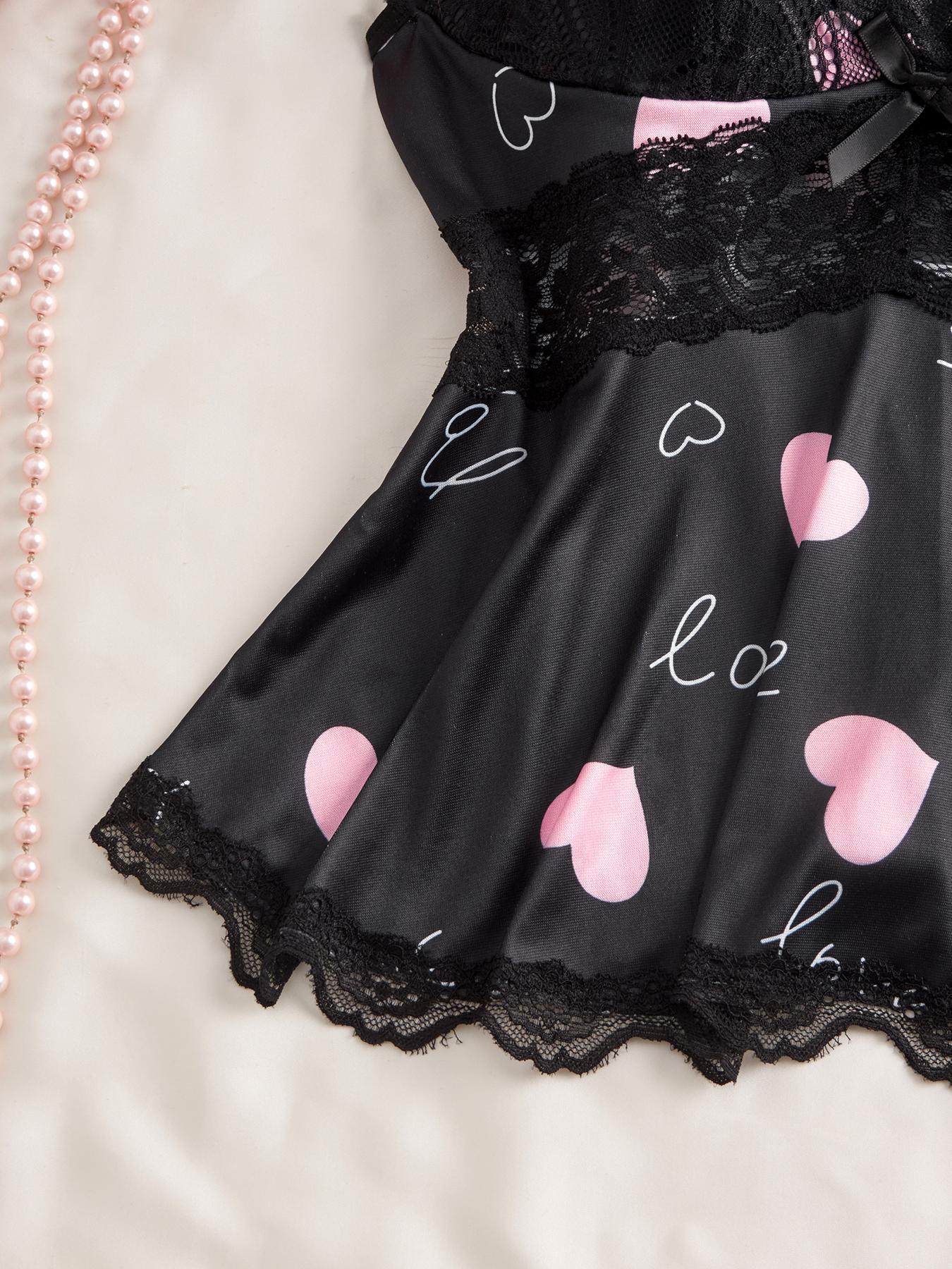 Women's Valentine's Day Pajama Set, Casual Comfortable Tank Top and Elastic Shorts, All-Season Sleepwear, Perfect Birthday Gift