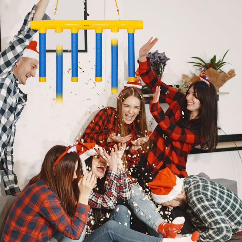 Reflective Drop Stick Challenge Game Set, Hand-Eye Coordination Speed Test Training Toy, Perfect Christmas Gift for Kids & Adults