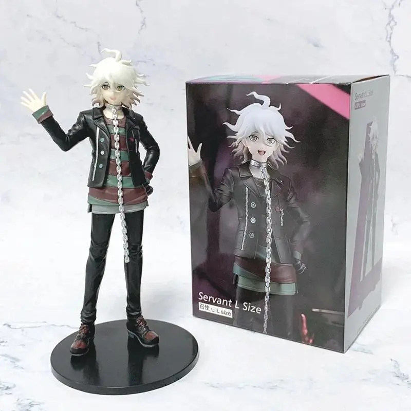 20CM Anime Danganronpa Nagito Komaeda Figure PVC Action FigureModel Toys Figure Collection Doll Gift Trigger Happy Havoc Toy