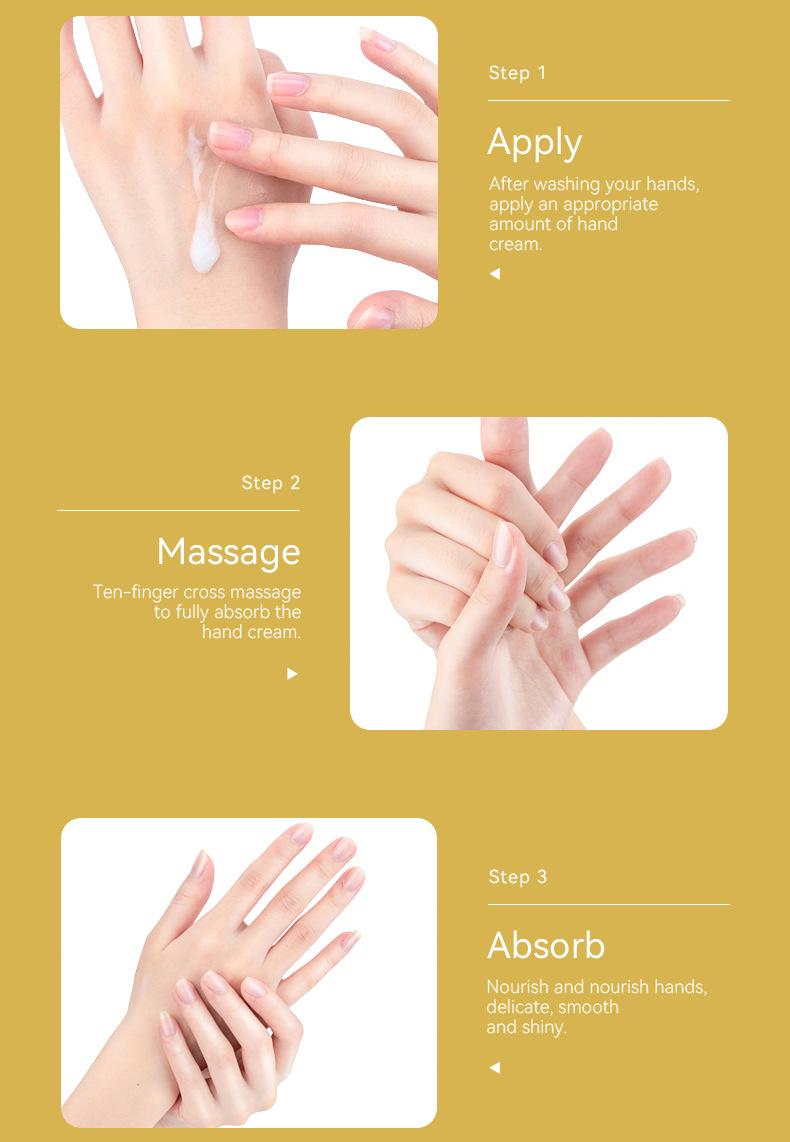SADOER Anti-Crack Mini Hand Cream Hand Skin Care for Dry Cracked Hands Set, 5 Pieces Included
