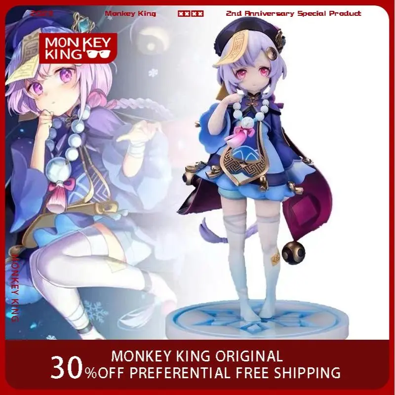 2026 hot item Genshin Impact Figure Qiqi 20cm Kawaii Anime Action Figurines Ornaments Doll Figures Toy High Quality Model Toys for Boy Gifts Popular toys