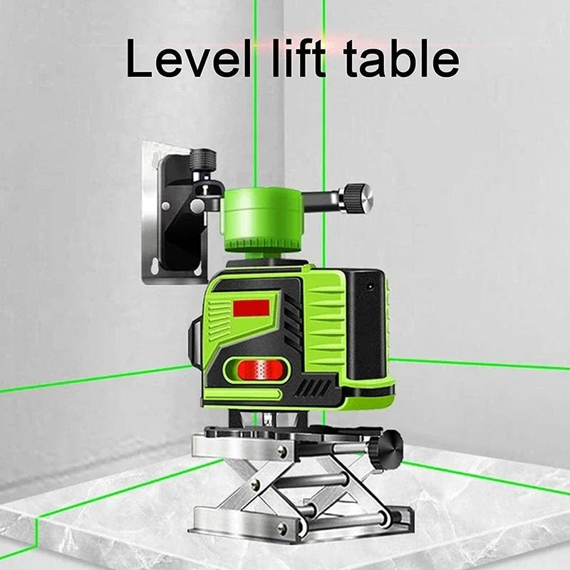 Universal Laser Level Bracket, Adjustable Lab Lift Platform, Stable Support for Precision Measurements, Ideal for Professional Use