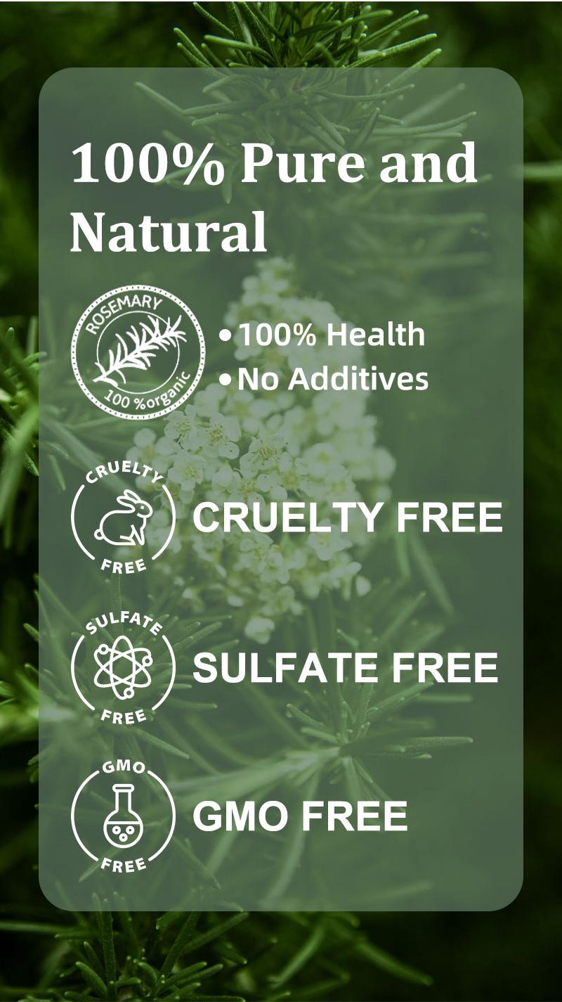 Tgideas Rosemary Shampoo - BoostHair Growth, Control Oil & Dandruff,Soothe Scalp lritation & RestoreShine! Outdoorfun Hydrolyzed Keratin Tgideas Rosemary Shampoo - BoostHair Growth, Control Oil & Dandruff,Soothe Scalp lritation & RestoreShine! Outdoorfun Hydrolyzed Keratin