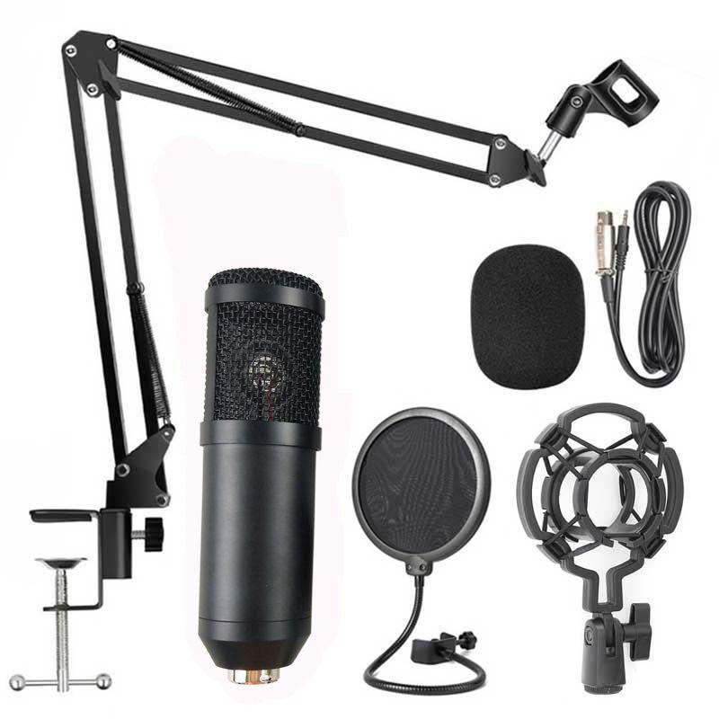 Cross border BM800 condenser microphone, anchor computer live recording, karaoke, e-sports voice microphone