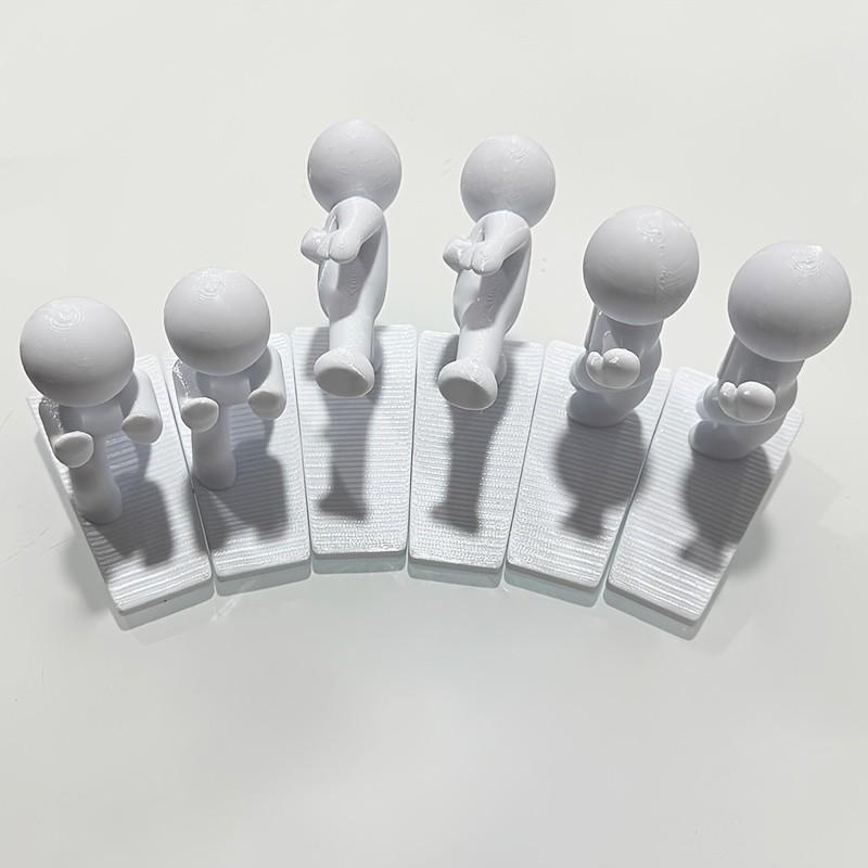 Cute Decorative Door Stopper, Flexible Movable Door Wedge, Non-Slip Base, Wall and Floor Protection, Home Decoration