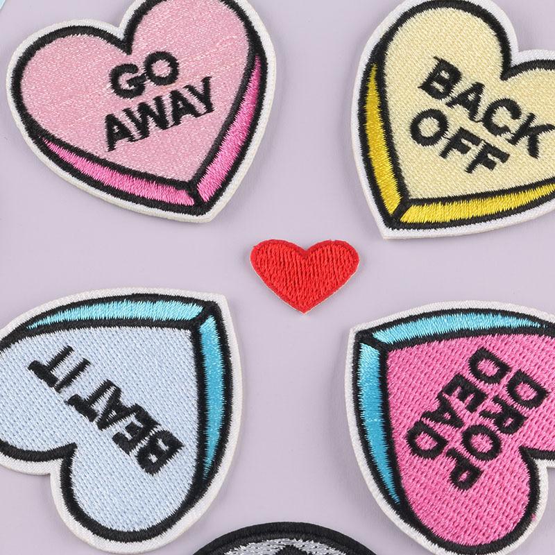 10pcs Colorful Embroidered Patches DIY for Clothes Hats Bags, Vintage Sew-on Badges for Repair or Decoration