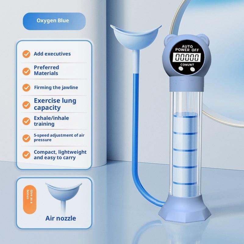 Adjustable Resistance Abdominal Breathing Trainer, Home Workout Equipment, Lung Capacity Trainer, Core and Waistline Training Gear