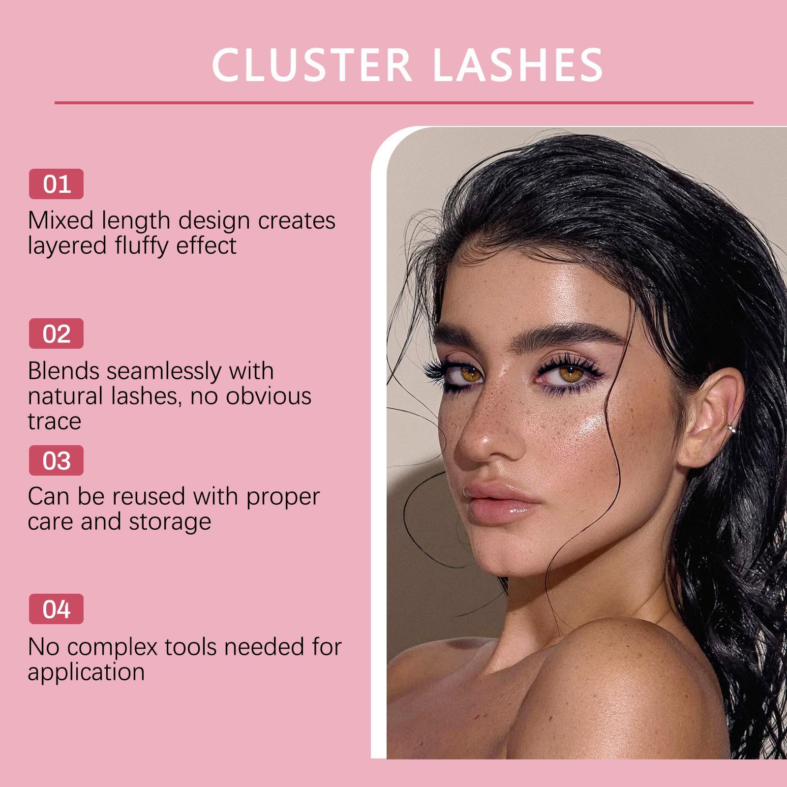 Nymixa Segmented Lash Set | Super Natural, Comfortable & Perfect for Everyday