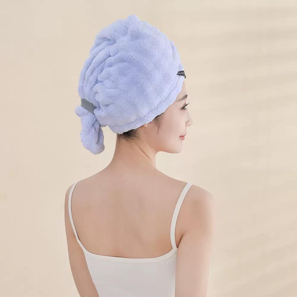 Women's quick-dry hair towel, absorbent and thickened, new style shower cap towel head wrap