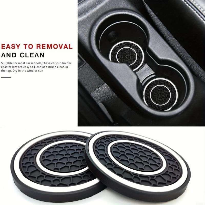 2-Pack advanced central controller | Anti-slip and dustproof, red and black color matching design-perfect protection for automobile interior.