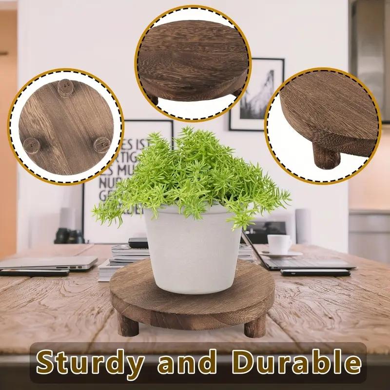 Wooden Display Riser, 3 Counts/set Versatile Party Cake Stand & Pedestal for Farmhouse Decor, Perfect for Easter, Valentine's Day & New Year, Racks