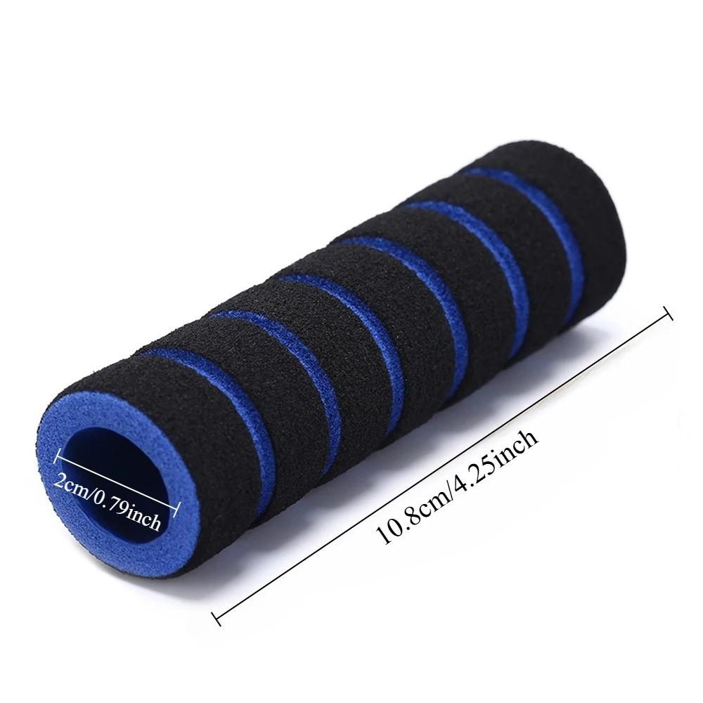 Upgrade Motorcycle Grips: Ergonomic Non-Slip Handlebar Covers, Vibration Damping & Comfort, Universal Fit for Mountain and Road Bikes, Easy Install, 2-Pack.