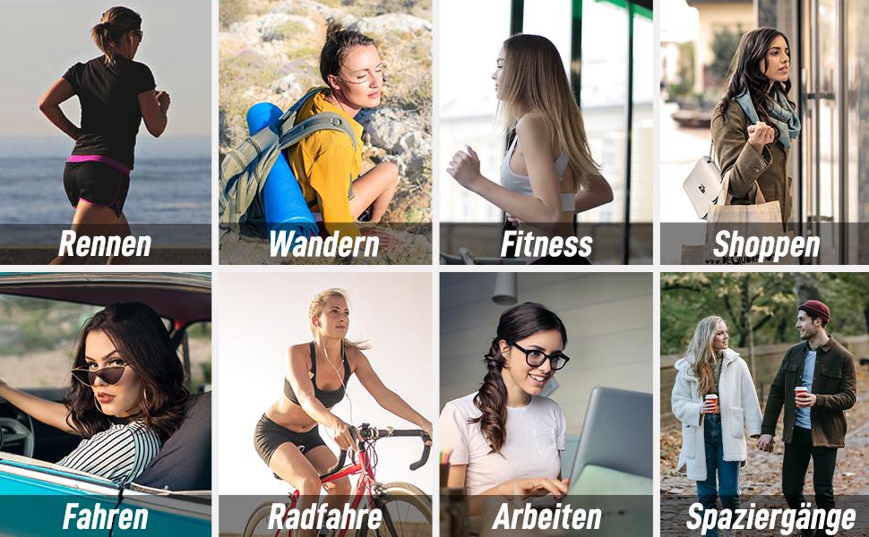 Women Air Running Sneakers Casual Lightweight Walking Shoes with Air Cushioned Design & Removable Insole for Outdoor Sport Gym Shoes