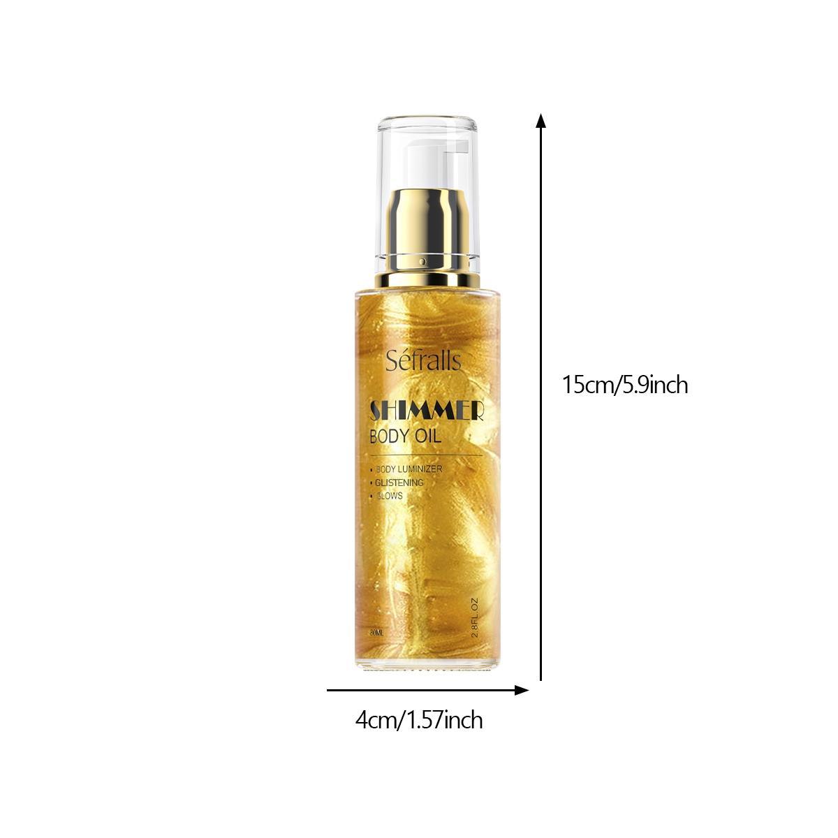 Body Care Glow Oil, Brightening Body Oil, Body Shimmer Oil, Body Skincare Lotion for Women & Men