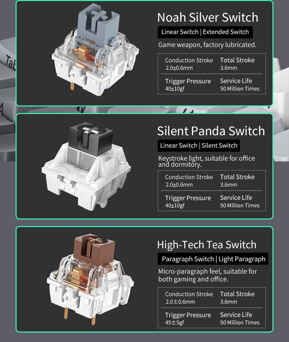 Zifriend ZT99 Mechanical Creamy Keyboard 99 Keys With NumPad, Gasket Structure Gradient Side-Engraved, RGB Light, Hot-Swappable 3/5 Pin Switches, Gaming & Office Keyboard with Driver Support, Tiktokshopblackfriday, Christmas Zifriend ZT99 Mechanical Creamy Keyboard 99 Keys With NumPad, Gasket Structure Gradient Side-Engraved, RGB Light, Hot-Swappable 3/5 Pin Switches, Gaming & Office Keyboard with Driver Support, Tiktokshopblackfriday, Christmas
