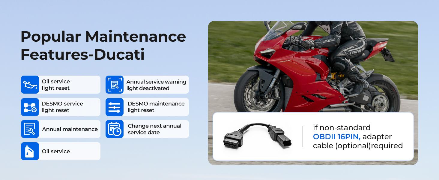 TOPDON TopScan Motorcycle Diagnostic Tool, Wireless Motorcycle OBD2 Scanner Fits for Harley, Ducati, BMW, All Systems Motorbike TOPDON TopScan Motorcycle Diagnostic Tool, Wireless Motorcycle OBD2 Scanner Fits for Harley, Ducati, BMW, All Systems Motorbike