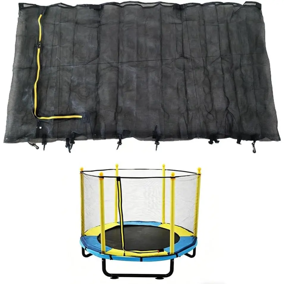 48" 55" 60" Trampoline Safety Net, Replacement Enclosure Net (Net Only), Kids Protective Trampoline Accessories