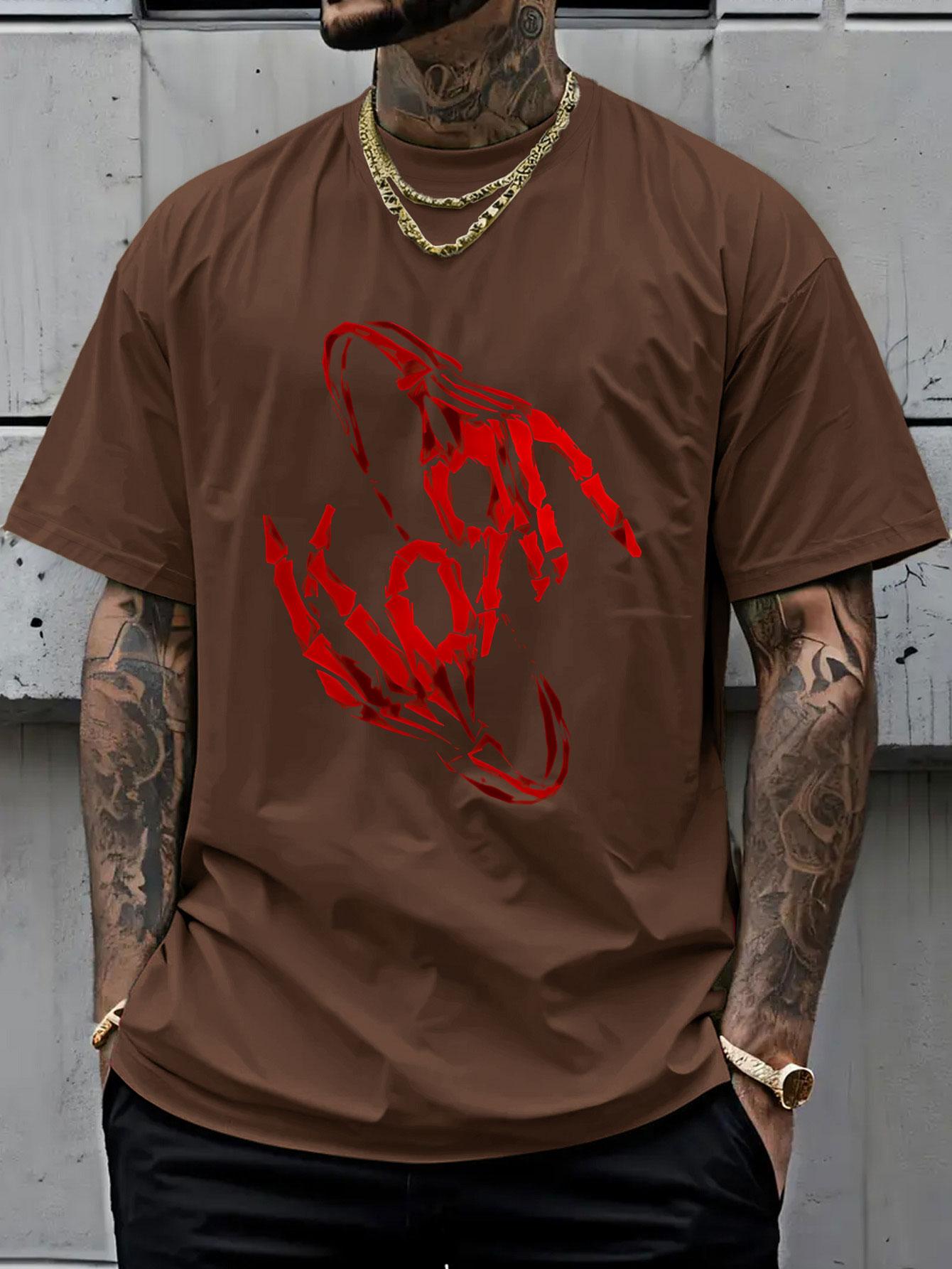 Korn Band T-Shirt, Korn Rock Band Theme Short Sleeve, Unique Retro Style Top, Y2K Vintage New Metal T-Shirt, Casual Loose Fit