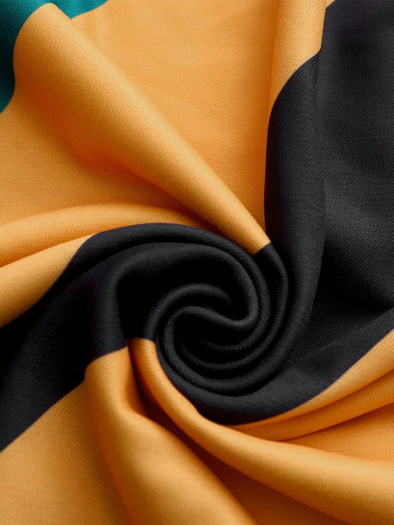 Trendy Women's Retro 168 LA Graphic Oversized Rugby Polo, Multicolor Striped Lion Print Long Sleeve Streetwear Top, Y2K Hip Hop Style Vintage Shirt for Street Style & Daily Wear #mensStreetwearPolo #Y2KFashion #GraphicAthletic