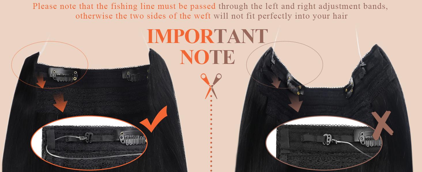 Sunny Fish Line Hair Extensions Remy Invisible Human hair for Natural Look Easy To Style Soft #TikTokShopBlackFriday Sunny Fish Line Hair Extensions Remy Invisible Human hair for Natural Look Easy To Style Soft #TikTokShopBlackFriday