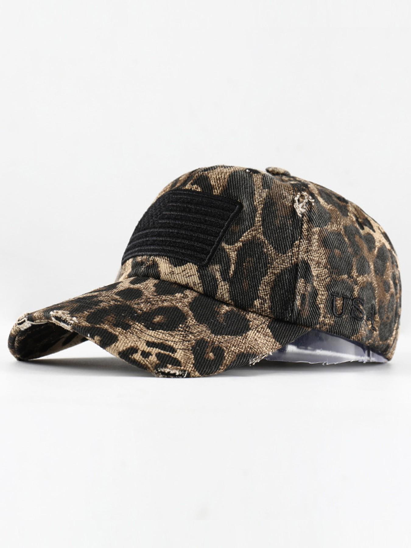 Outdoor Cap Men's Camouflage Americana Cap, One Size