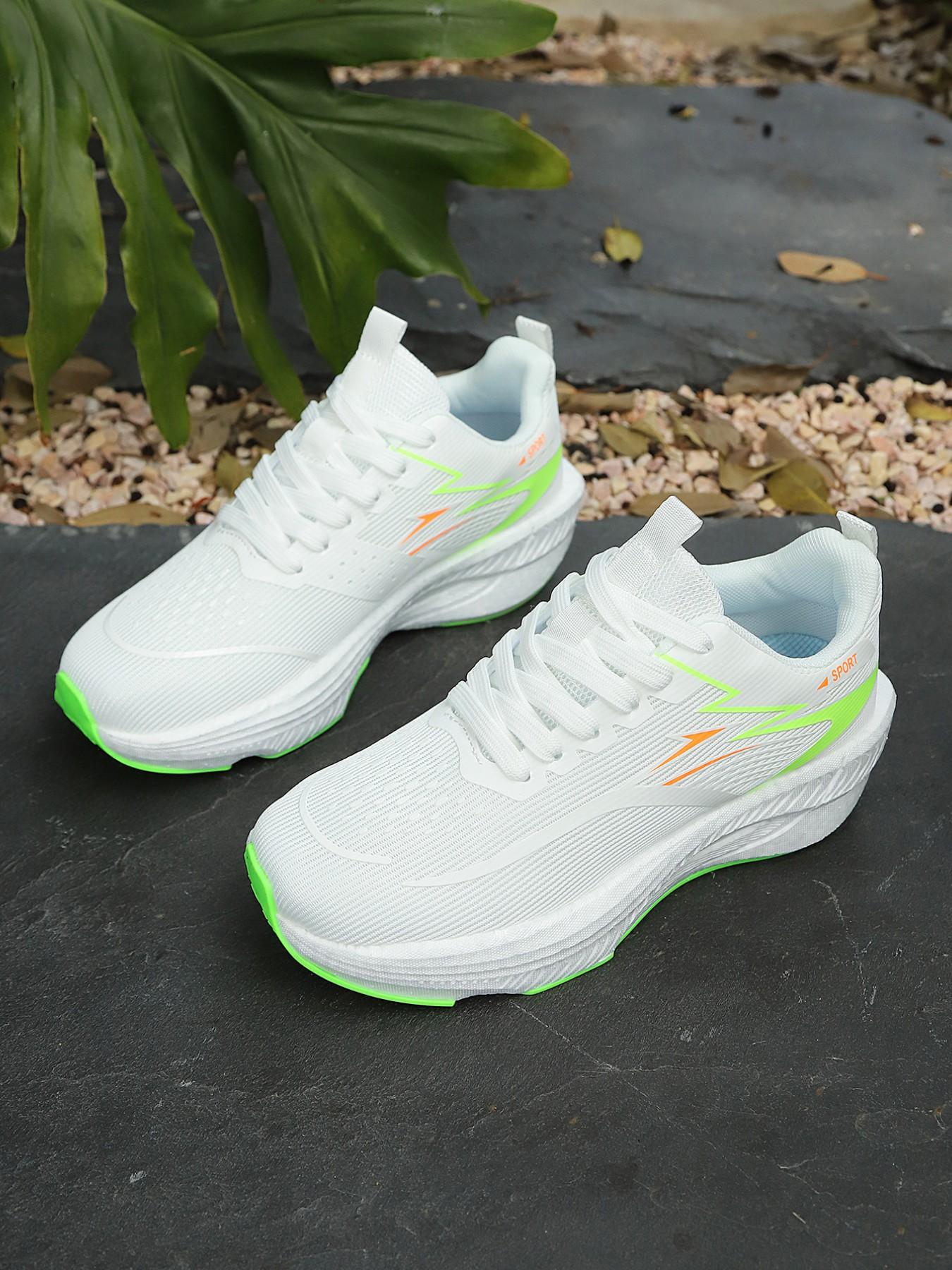 Men's and Women's Super-Light Sporty Running Shoes, Outdoor Running Sneakers, Enhanced Cushioning and Foot Support Athletic Shoes for Long Distance Runs