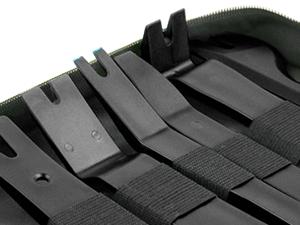 Nilight 19Pcs Trim Removal Tool Set Panel Fastener Clips Removal Automotive Plastic Upholstery Pliers Removal Install Car Tool with Storage Bag for Trim Panel Audio Clip Pliers (Black) Vehicle Remover Brake Caliper Wrench dealsforyoudays